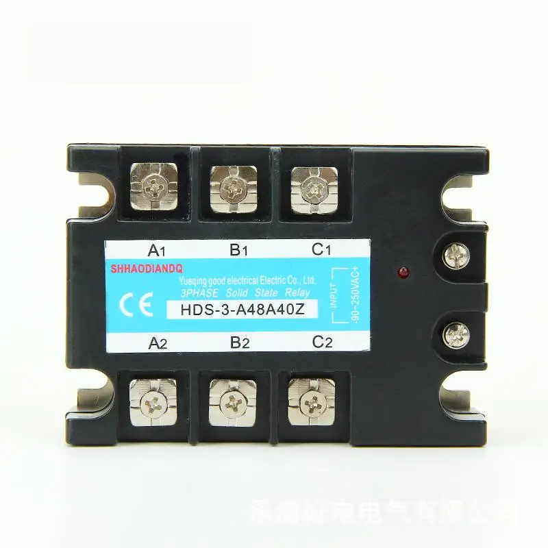 

Three-phase solid state relay HDS-3 type three-phase dc ac solid state relay