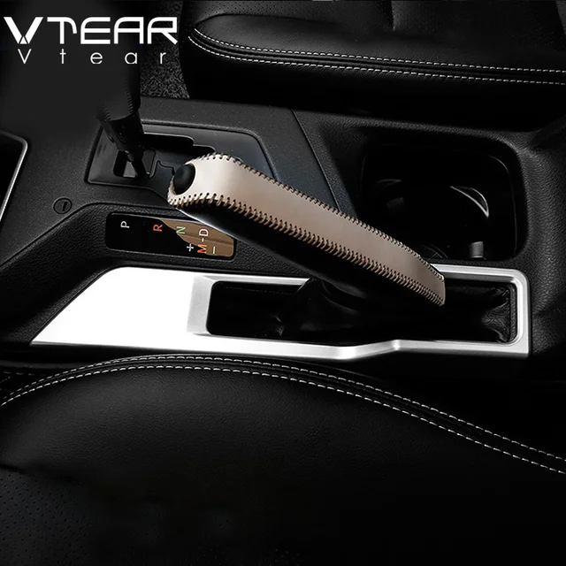 Vtear For Toyota RAV4 2013 2019 Handbrake Hand Brake Handle Cover