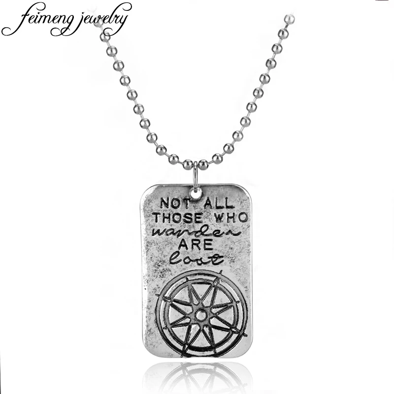 Женское и мужское ожерелье с подвеской-компасом | Украшения аксессуары