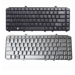 US laptop Keyboard for Dell FOR inspiron 1420 1520 1521 1525 NK750 R1-5-B08 PP29L XPS M1530 XPS M1330 US Silver and black