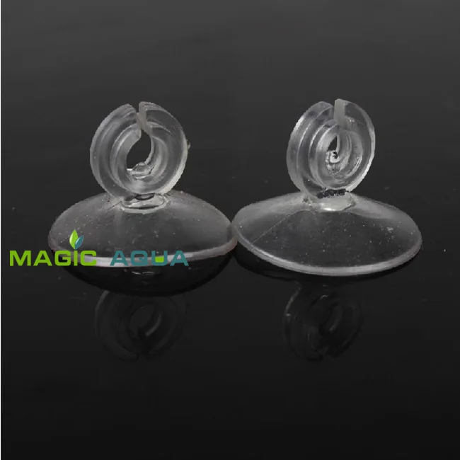 

24pcs PVC Suction Cup Clip Sucker Pads for Aquarium Air Pump Tube Pipe Windpipe Thermometer CO2 Line Heater Wire