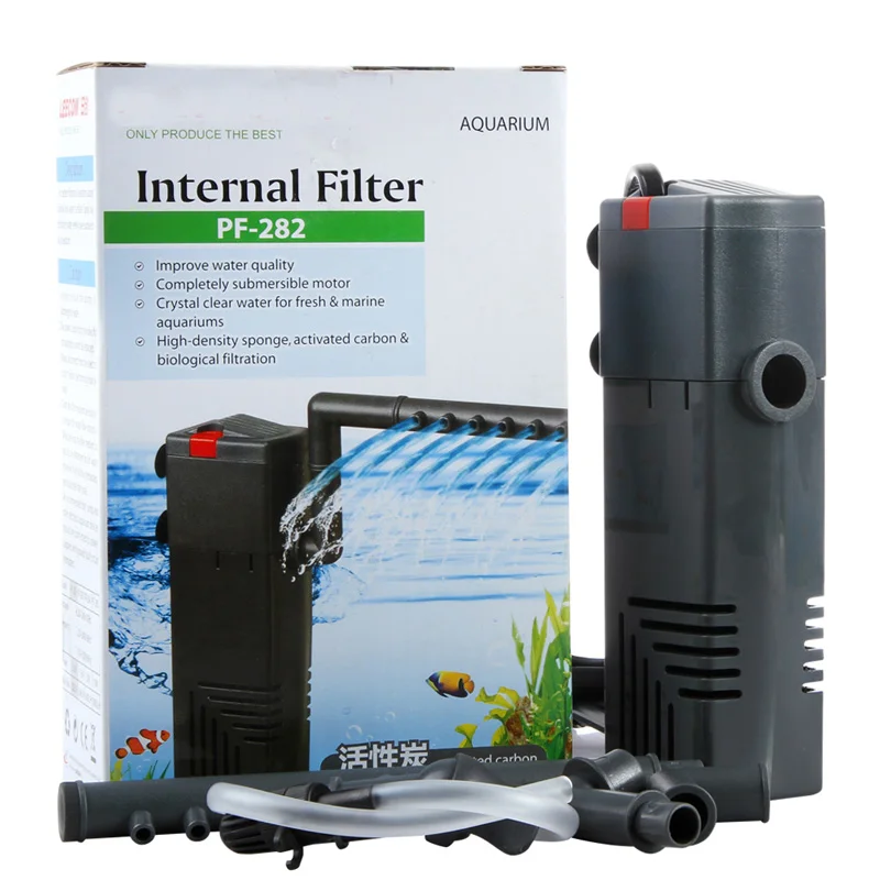 250L/H Aquarium Turtle Fish Tank Low Water Filtering System Filterin