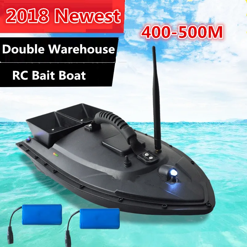 2018 Auto RC Remote Control Fishing Bait Boat Toy 2.4G 500M Waterproof