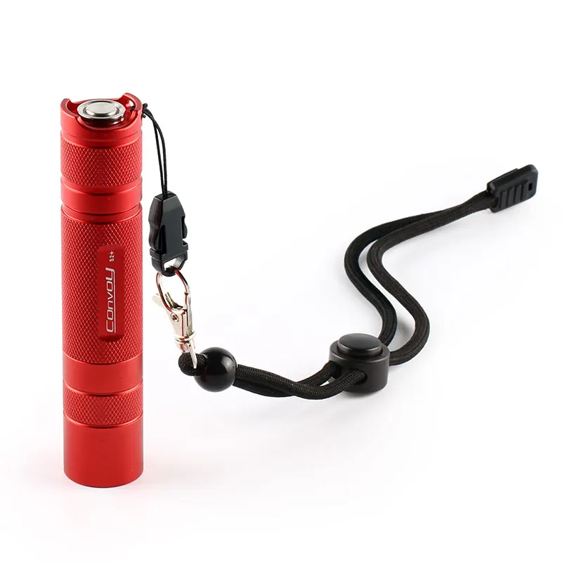 

Convoy S2+ Red Cree XML2 U2-1A EDC LED Flashlight,torch,lantern,self defense,camping light, lamp,for bicycle,gift for girl