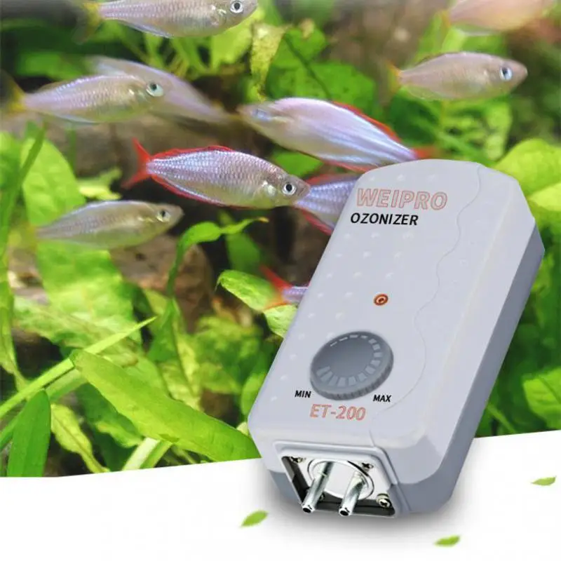 

Aquarium Ozone Generator Fish Tank Ozone Sterilization Ozonizer Used With Air Pump Or Protein Skimmer For Fish Tank Marine Tank