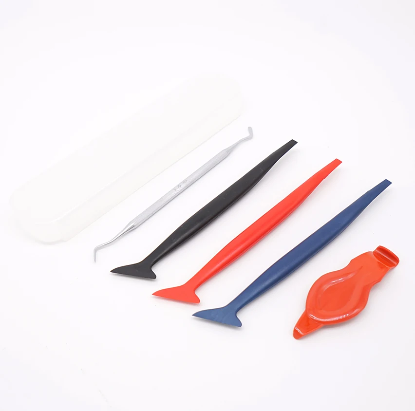 11 Pcs Car Wrap Application Tool Vinyl Squeegee Carbon Fibre Flet Window Tint