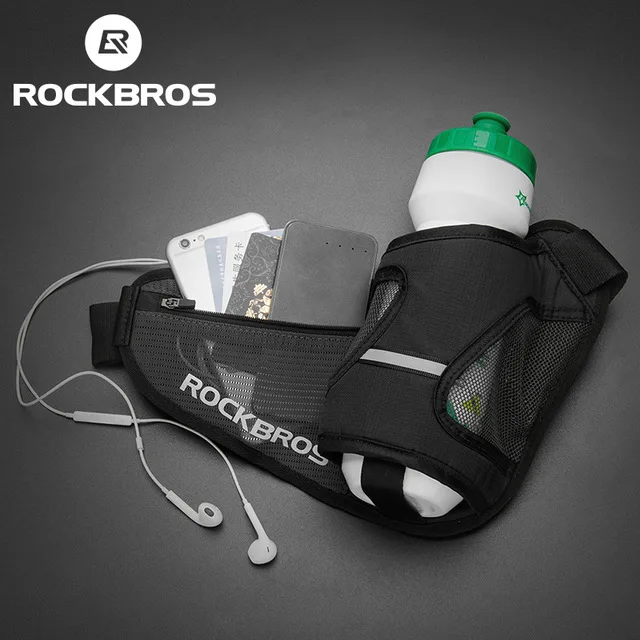 ROCKBROS велосипедная сумка с бутылкой для воды спортивные сумки бега фитнеса
