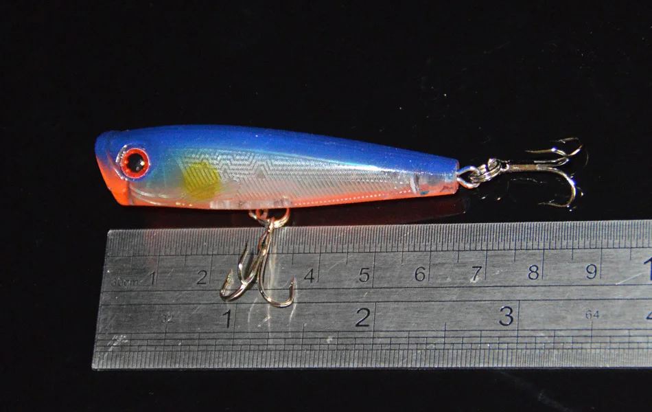 Popper Wobblers Fishing Lures Wobbler Lure Artificial Bait Peche For Fish Tackle With Hooks Sea 3D Eyes  Bait Crankbait Poper (7)