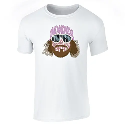 مفتول العضلات الجنون هو البرية Oooh نعم المصارعة قصيرة كم T-ShirtNew 2018 حار الصيف