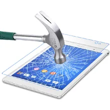 0,3 мм 9h 2,5D качественное закаленное защитное стекло для фронтального экрана и задней панели пленка для Sony Xperia Z3 8,0 Tablet Compact ультра 8"