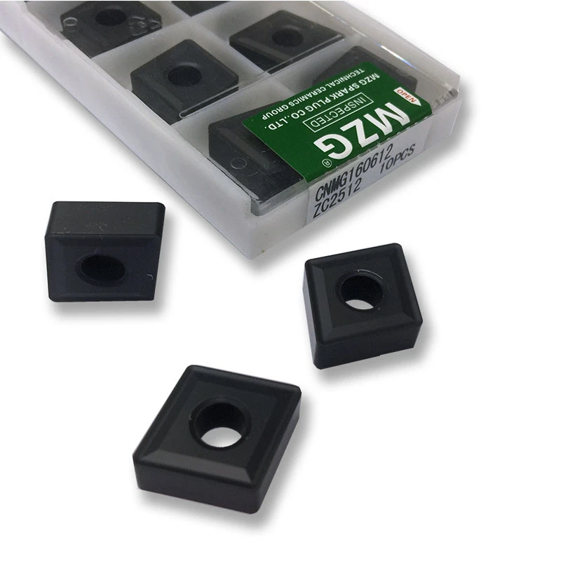 

MOSASK 10pcs CNMG160608 ZC2512 Cemented Machining Stainless Steel Processing CNC Tungsten Carbide Inserts