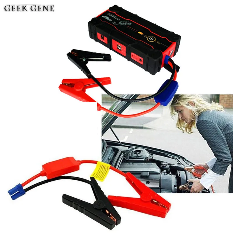 

2019 Emergency Car Jump Starter 800A Portable Power Bank 12V Car-Charger for Car Battery Booster Buster Diesel Starting Device