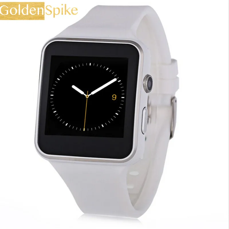 Модные часы Smart Watch X6 женские и мужские изогнутые Экран Bluetooth умные для iPhone Android