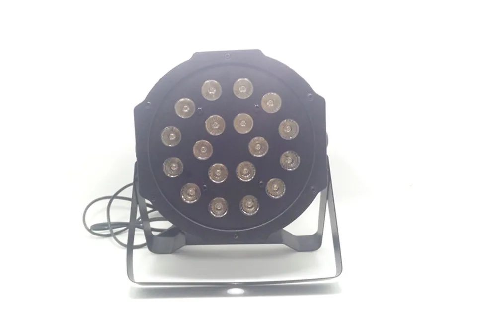 

CREE 18x4W RGB 3IN1 LED Luxury DMX 3/7 Channels Led Flat Par Light
