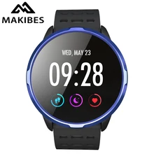 Смарт-часы Makibes T3 Pro 1," с цветным дисплеем, фитнес-трекер для активности, HR, крови, кислорода, кровяного давления, погоды, умные часы PK V11