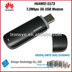 Оптовая продажа Оригинал разблокирована HSDPA 7,2 Мбит/с HUAWEI E173 3g USB модем и 3g USB Dongle с Sim карты