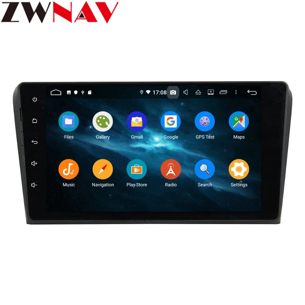 Excellent Android 9 4+64G DSP Car Player 2 din GPS Navigation For MAZDA 3 2010 2011 2012 Head Unit Multimedia Player Tape Recorder 3