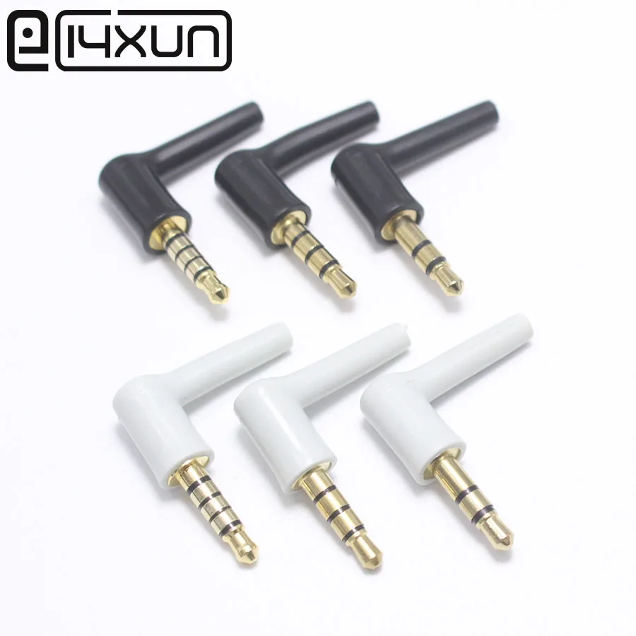 4 шт. L образные штекеры для наушников 3 5 мм|connector diy|connector 3.5mmconnector plug |