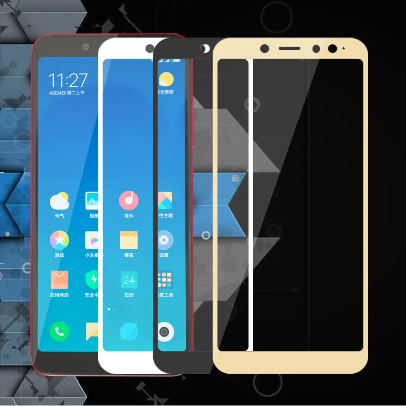 

Redmi Note 5 Pro 5 Plus 5A Pelicula Protectora 9H 2.5D Protective Toughened Film For Xiaomi MiA1 S2 Mi A1 S 2 Full cover films