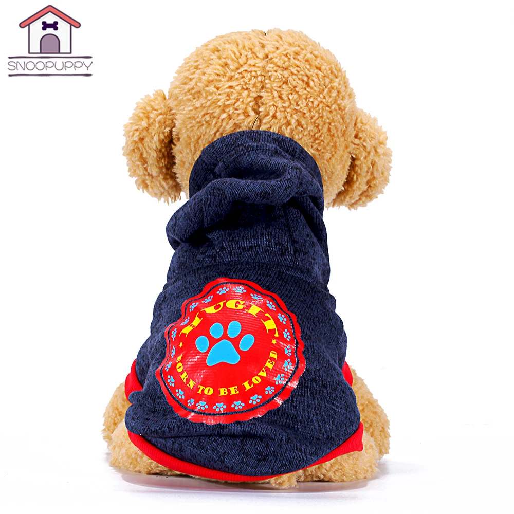 Dog Clothes Wool Fleece Sweater Winter Cost For Puppy Cat Pets Teddy Hoodies Soft Breathable Cotton Clothing JHB014 | Дом и сад