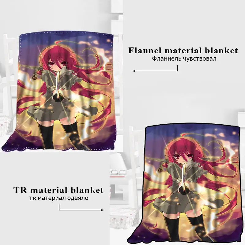 HEARMNY Shakugan في شناعة بطانية النوم غطاء البطانيات اليوغا كنبة مكتب بطانية السرير غطاء السفر الدافئة رمي البطانيات HEARMNY Shakugan في شناعة بطانية النوم غطاء البطانيات اليوغا كنبة مكتب بطانية السرير غطاء السفر الدافئة رمي البطانيات