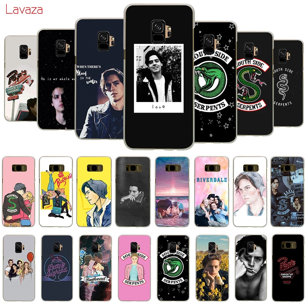 

Lavaza Riverdale TV Southside Serpent Hard Phone Case for Samsung Galaxy A50 A70 A6 A8 A9 2018 S8 S9 S10 Plus Cover