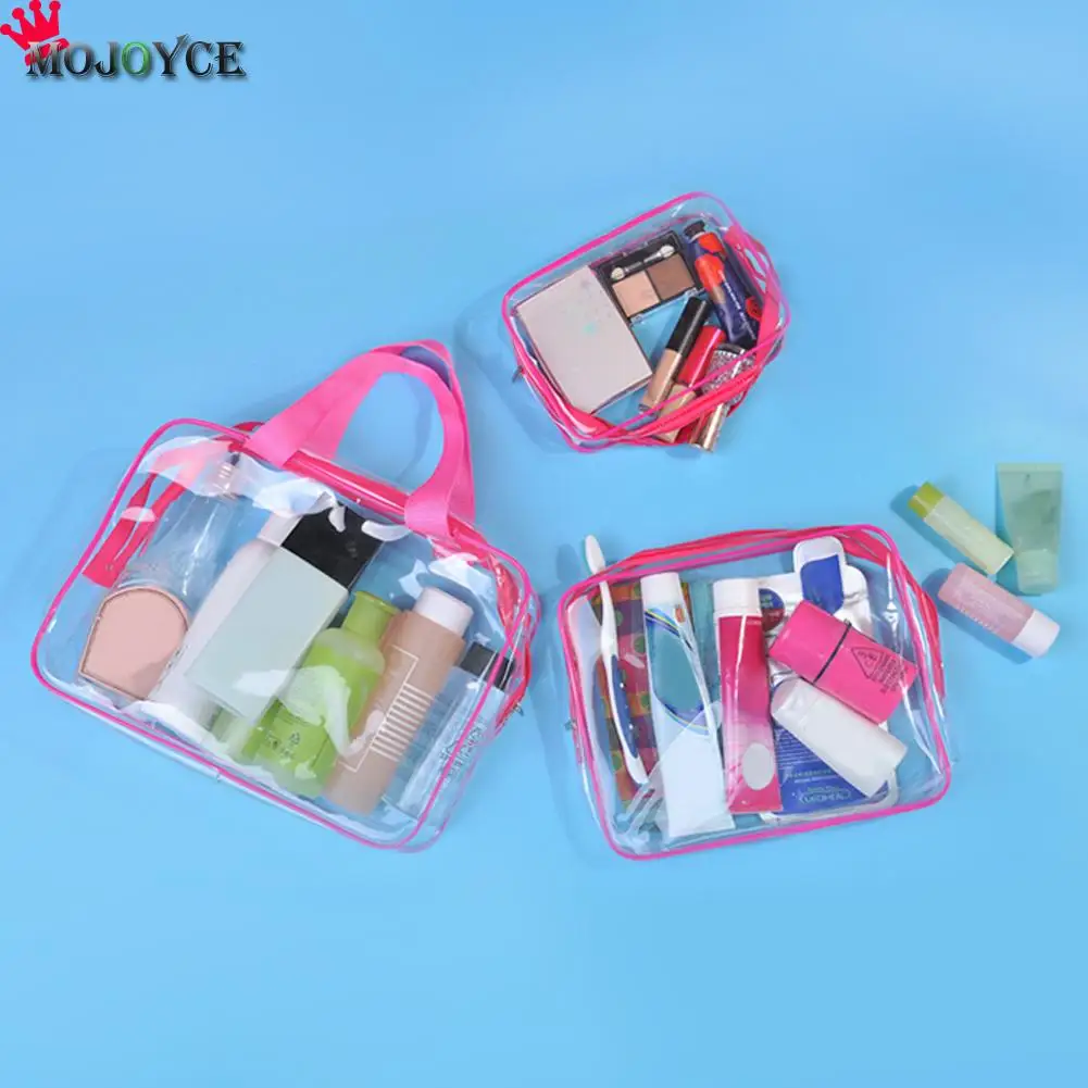 Водонепроницаемая прозрачная косметичка для женщин 3 шт./компл. портативные