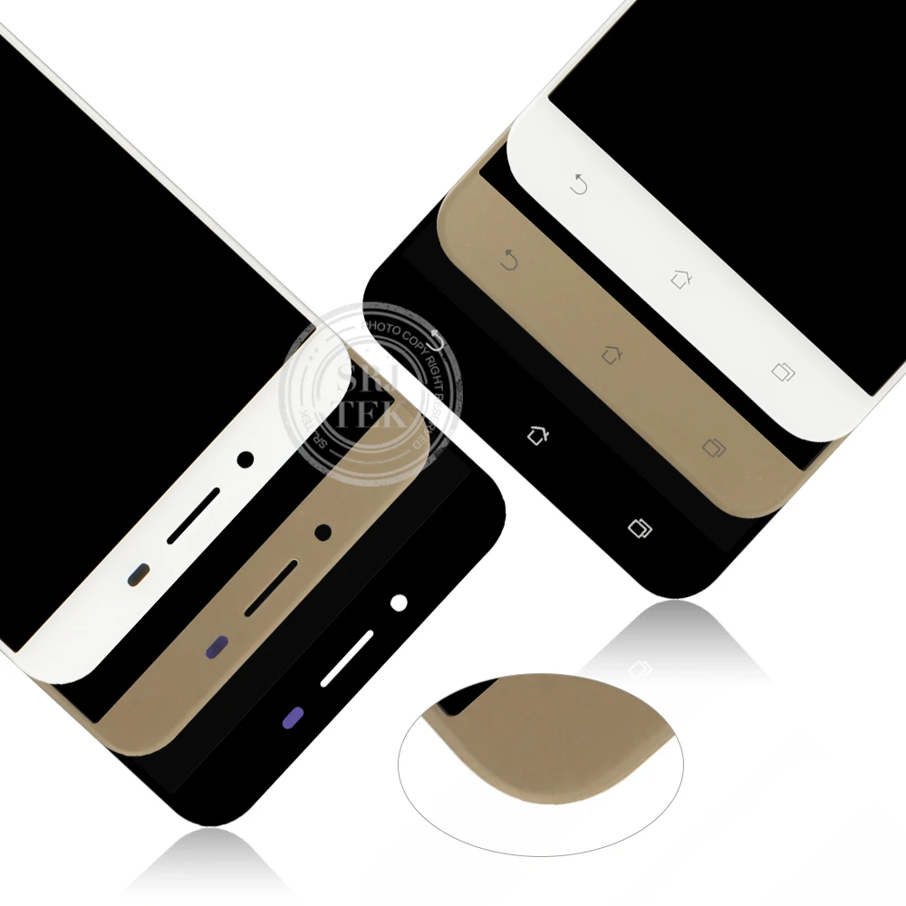 ЖК дисплей 5 дюйма для ASUS Zenfone 3 Max ZC553KL сенсорный экран в сборе с рамкой X00DD