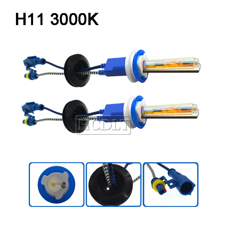 HCDLT High Power 12V 75W 6000K Xenon H7 H1 H3 H11 8000K HB3 HB4 D2H HID Bulb 3000K 4300K 5000K 100W 150W Car Light Headlamp Bulb (11)