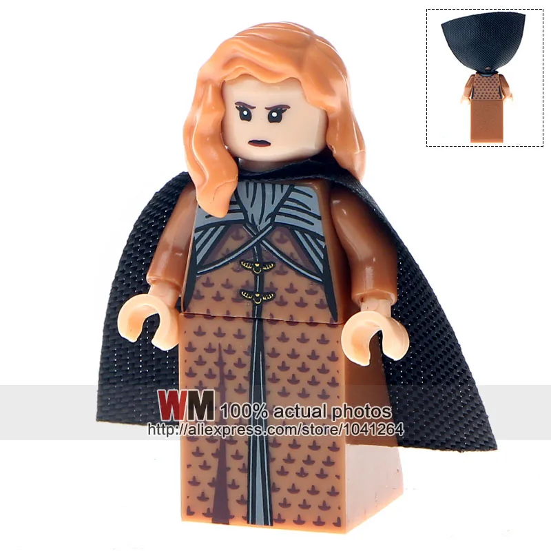 

Building Blocks Single Sale PG1053 Sansa Stark Daenerys Targryen Game of Thrones Ice and Fire Kids Gift Toys PG8072