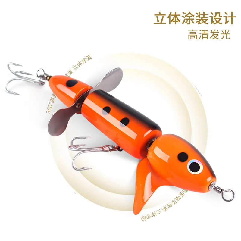 

Lurekiller New Model Gt Popper Wood Lure Game Lure 90G 22CM VMC Hooks Saltwater Fishing Lure