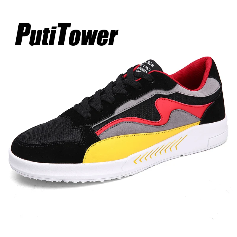 

Mixed Colors Men Sneakers Leisure Casual Shoe Man Fashion Platform Shoes Lace-Up Trainers 2019 Sapato Masculino Chaussure Homme