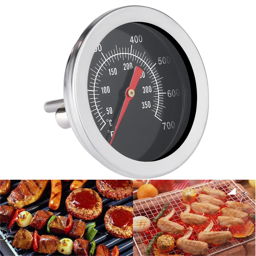 

High Quality Useful Grill Meat Thermometer Dial Temperature Gauge Gage Cooking Food Probe Household Kitchen Tool BBQ Accessories