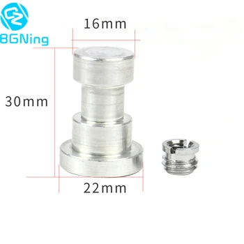 

1/4 to 3/8 Adapter Screw for B Type Light Stand C-shape Bracket Flashlight Mount Holder Tripod Accessories