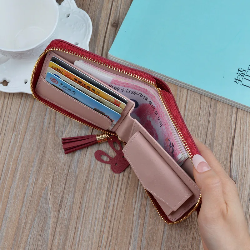 Women wallet Leather Luxury Brand Famous Crown Women Wallets flower Purses Female Short Coin Zipper Purse Credit Card Holder 493