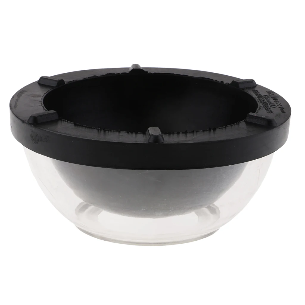 Clear Plastic Hollow Pot Bowl Shape Candle Making Mould Mold Tool for DIY Dried Flower Xmas Scented Candles