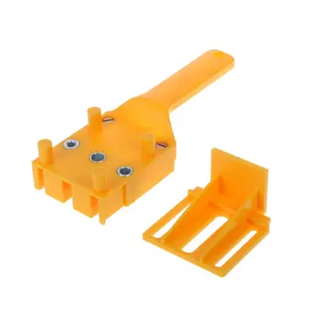 

Handheld Woodworking Doweling Jig Drill Guide Wood Dowel Drilling Hole Saw Accessories