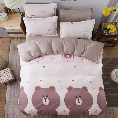 

free shipp Home Textiles,Stripes winter bedding sets,King size 4Pc of duvet cover bed sheet pillowcase,bedclothes,dekbedove