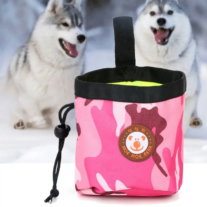 Мода 2019 г. Угощение для собак Обучение карман чехол нейлон подкладка какашки сумка с талии клип и шнурок