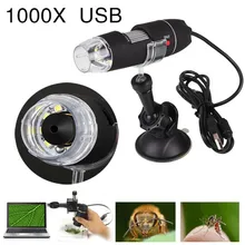 

Portable USB Microscope USB Light Electric Handheld Microscopes Suction Tool 1000X 8 LED Digital Endoscope Microscope Camera
