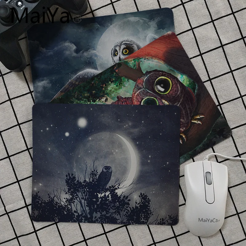 

Maiya High Quality Night Owl Animal Keyboard Gaming MousePads Smooth Writing Pad Desktops Mate gaming mouse pad