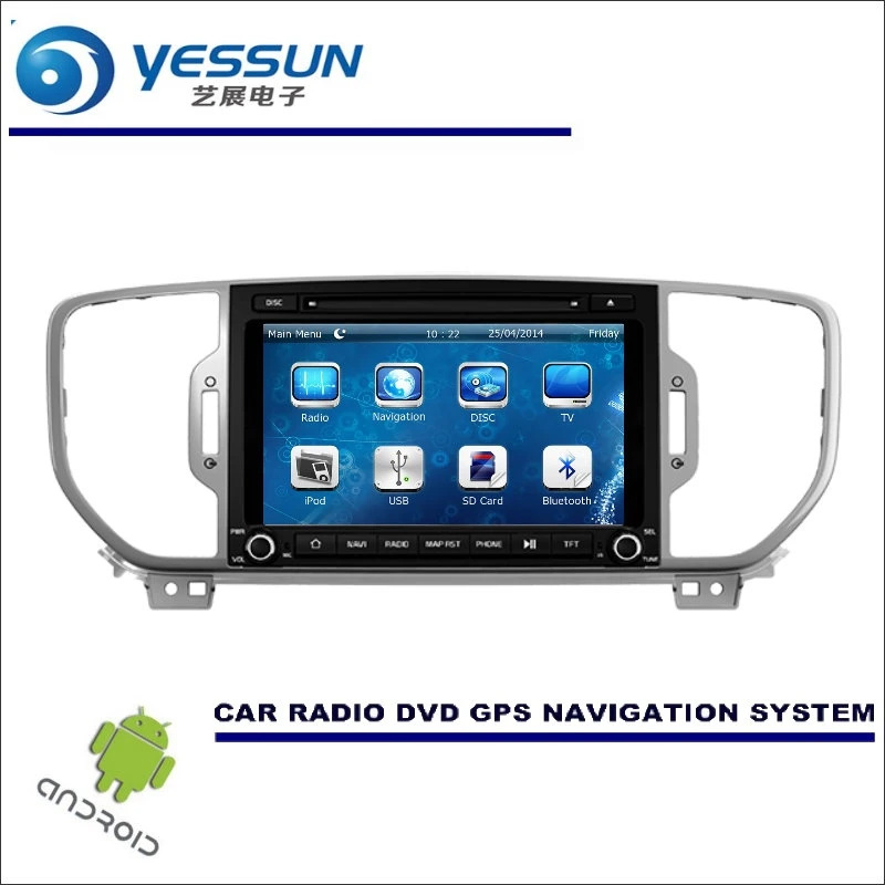 Sale YESSUN Wince / Android Car Multimedia Navigation System For KIA KX5 / Sportage QL 2015~2017 CD DVD GPS Player Navi Radio Screen 3
