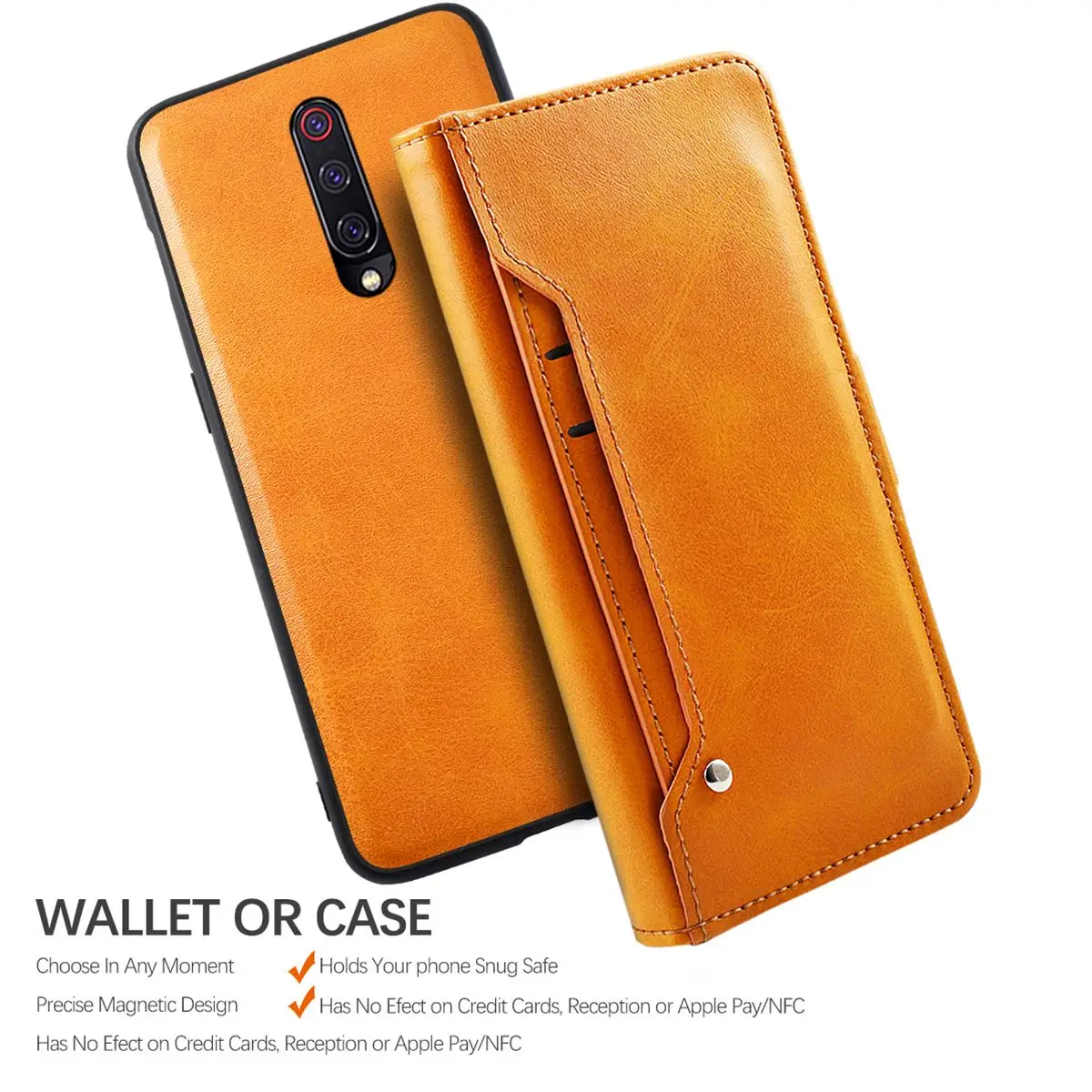 

For Xiaomi Mi 9T Mi 9T Pro Case PU Leather Flip Stand Magnetic Wallet Case For Xiaomi Redmi K20 K20 Pro Case Rotate Card Holder