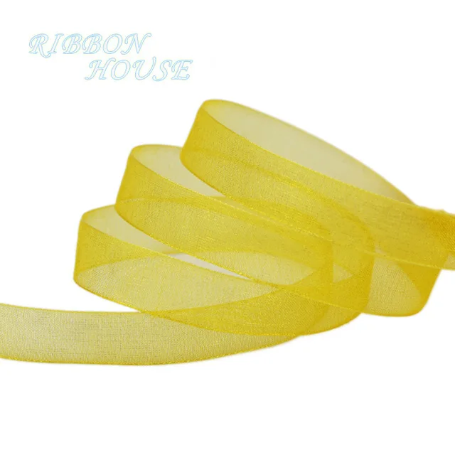 Organza Ribbon - 1/2 Width, 50 Yards - Perfect for Gift Wrapping, Crafts, Hair Accessories, and Jewelry Design