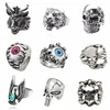 Vintage Skull Punk Rings