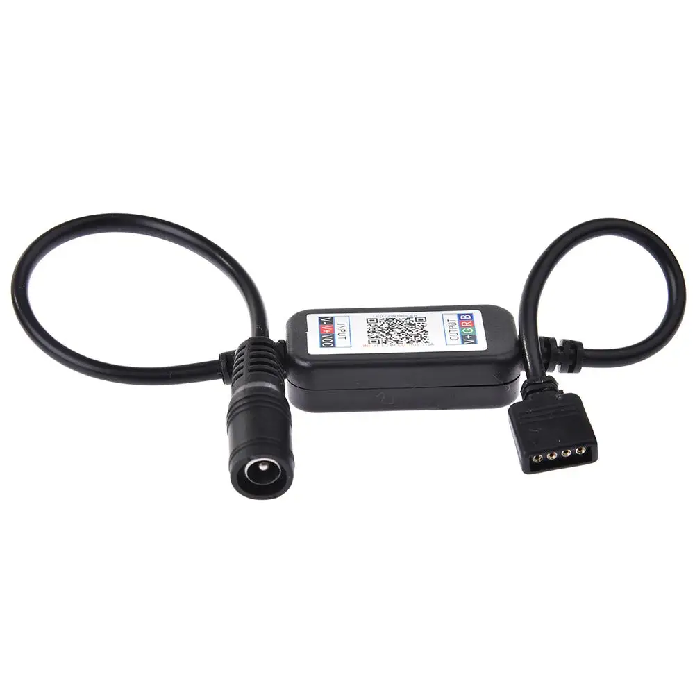 

3 Ways Bluetooth RGB LED Light Controller DC 5V-24V Mini Wireless Dimmer For RGB LED Strip
