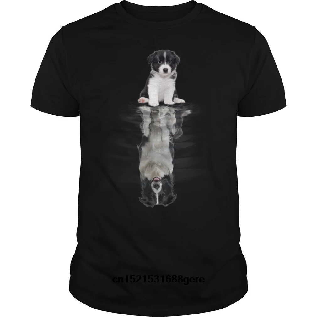 

New fashion brand funny t shirt Border Collie Be Yourself tshirt Custom Short Sleeve O-Neck 100%Cotton Mens Printed tee shirts