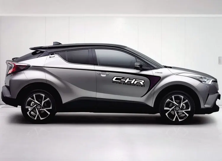 TAIYAO автомобильный стильный спортивный стикер для TOYOTA C-HR Hy-power, автомобильные аксессуары и наклейки