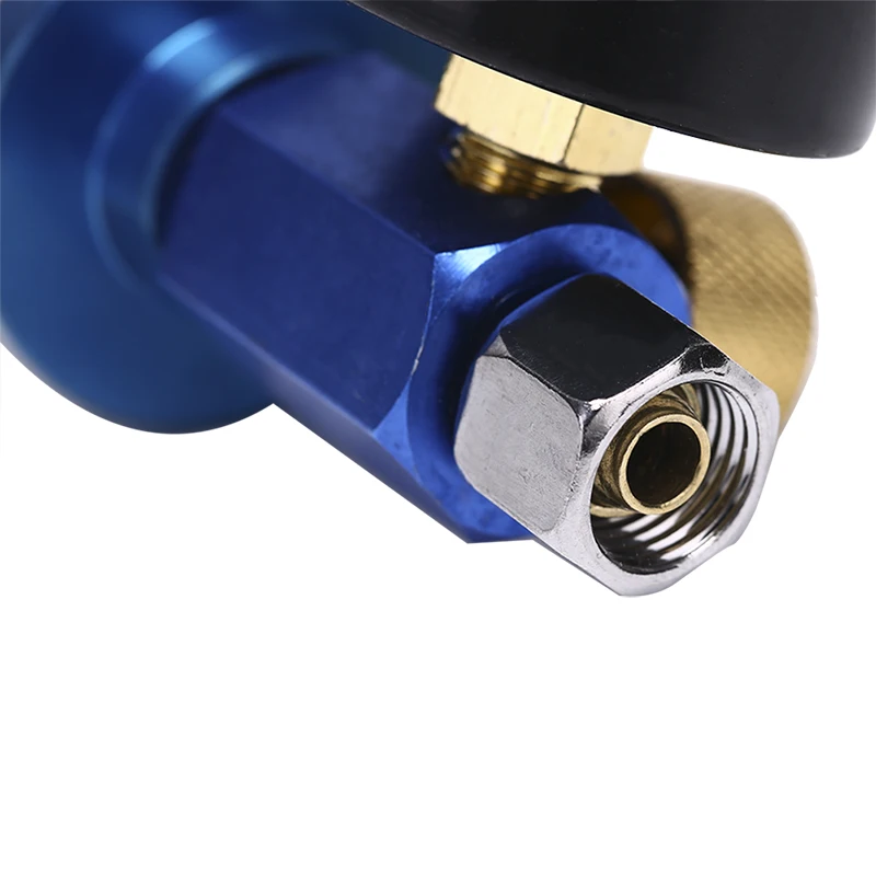Spray Paint Gun Kit Air Regulator Gauge& In-line Air Oil Water Separator Filter
