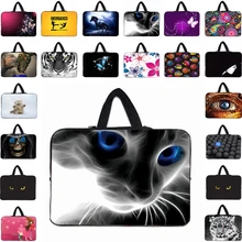 Viviration Универсальный Мужской Женский неопреновый Портативный 10 12 13 14 15 17 сумка для ноутбука Capa Para notebook 14 дюймов чехол с ручками